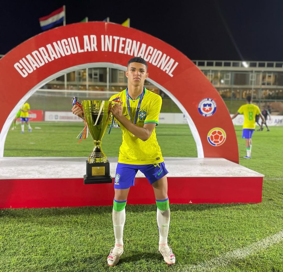 Luís Eduardo, zagueiro do Grêmio e da Seleção — Foto: Arquivo pessoal