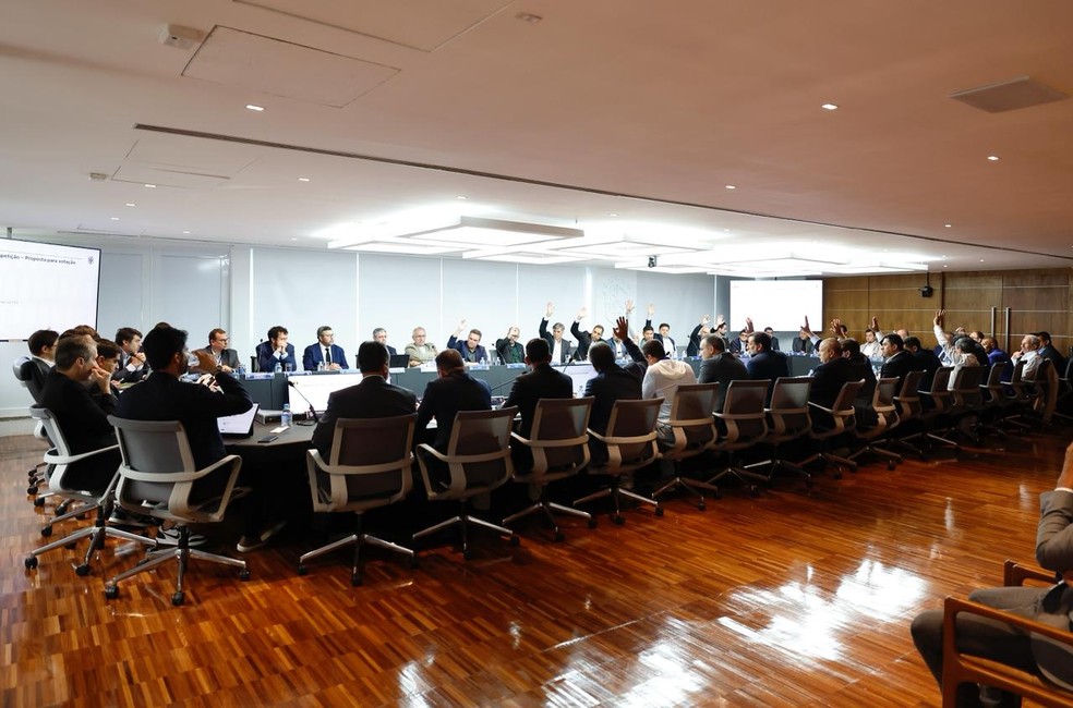 Reunião nesta quinta-feira alterou o formato da Série B — Foto: Rafael Ribeiro / CBF