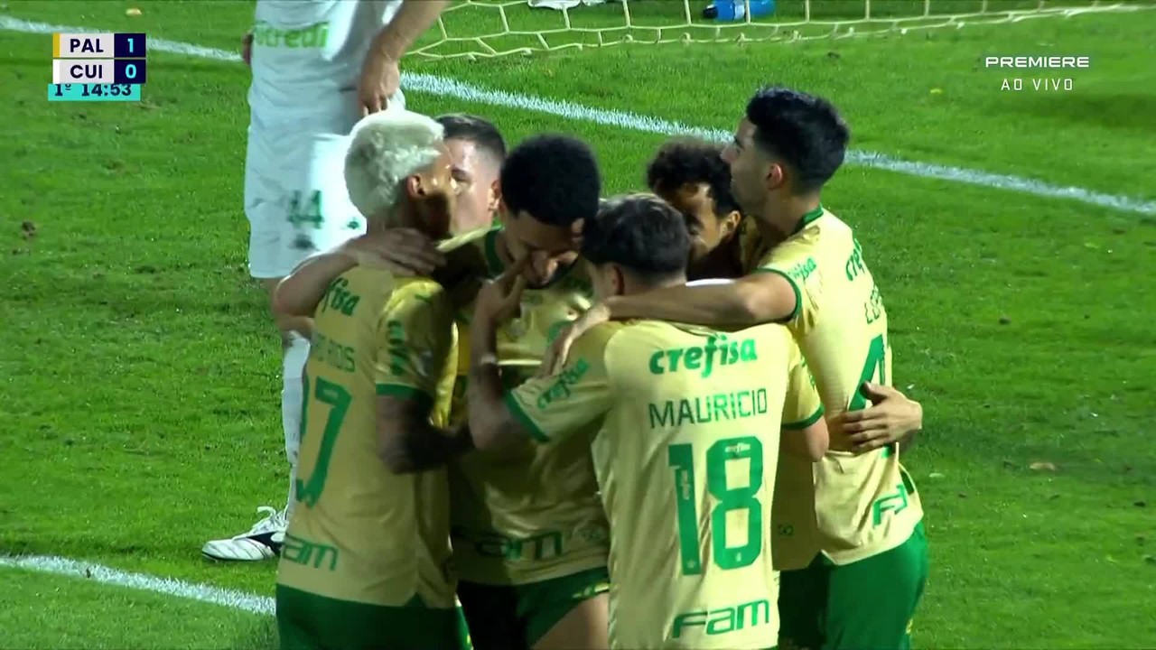 Relembre gols do Palmeiras no segundo turno do Brasileirão 2024