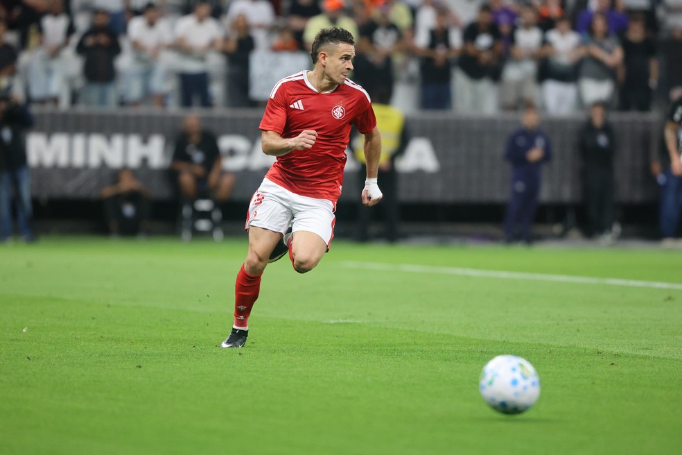 Borré permanece como artilheiro do Inter com seis gols — Foto: Ricardo Duarte/Divulgação, Internacional