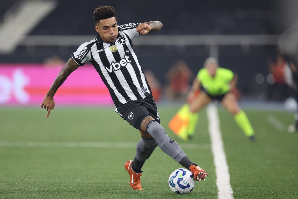 Igor Jesus em Botafogo x Ceara, pelo Campeonato Brasileiro — Foto: Vitor Silva/Botafogo