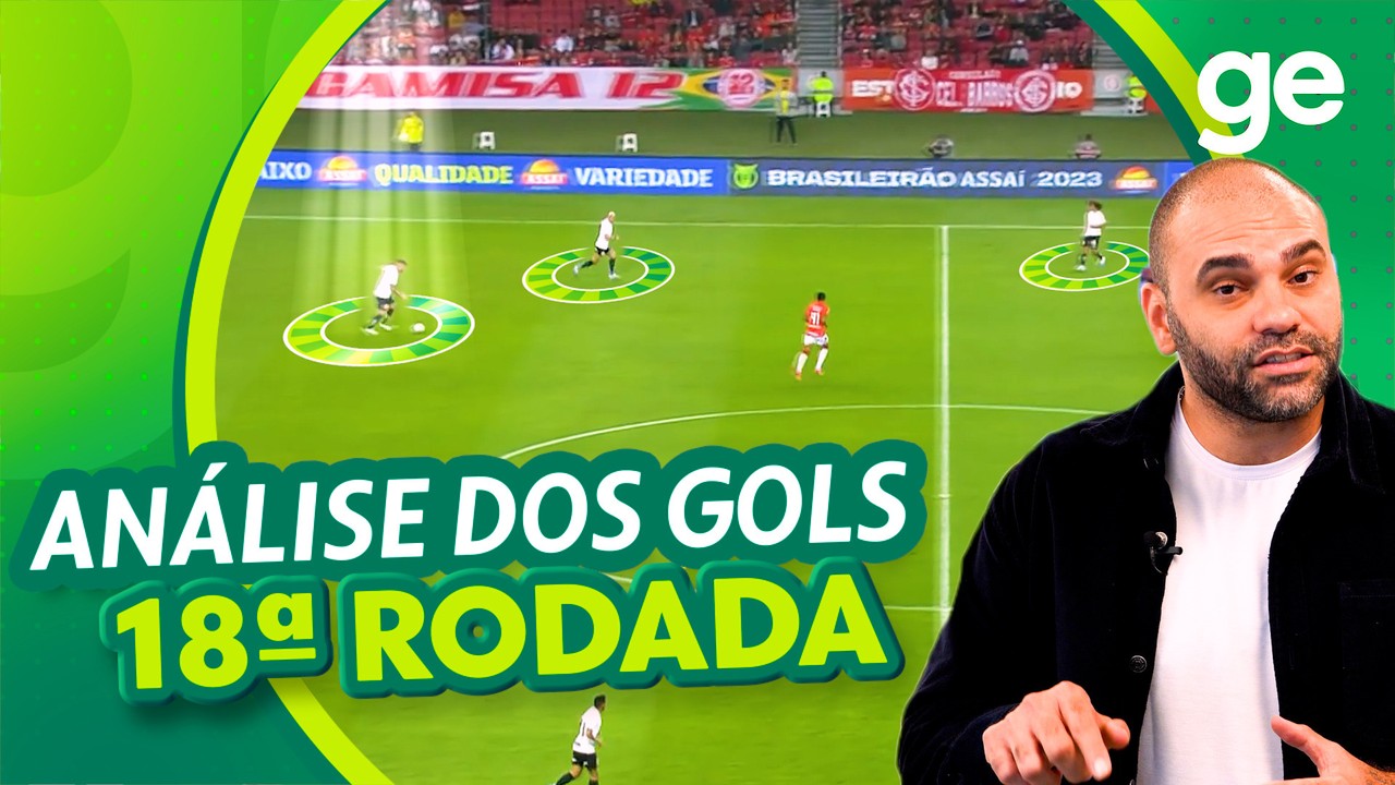 Como Nascem os Gols: Rodrigo Coutinho analisa gols da 18ª rodada do Brasileirão