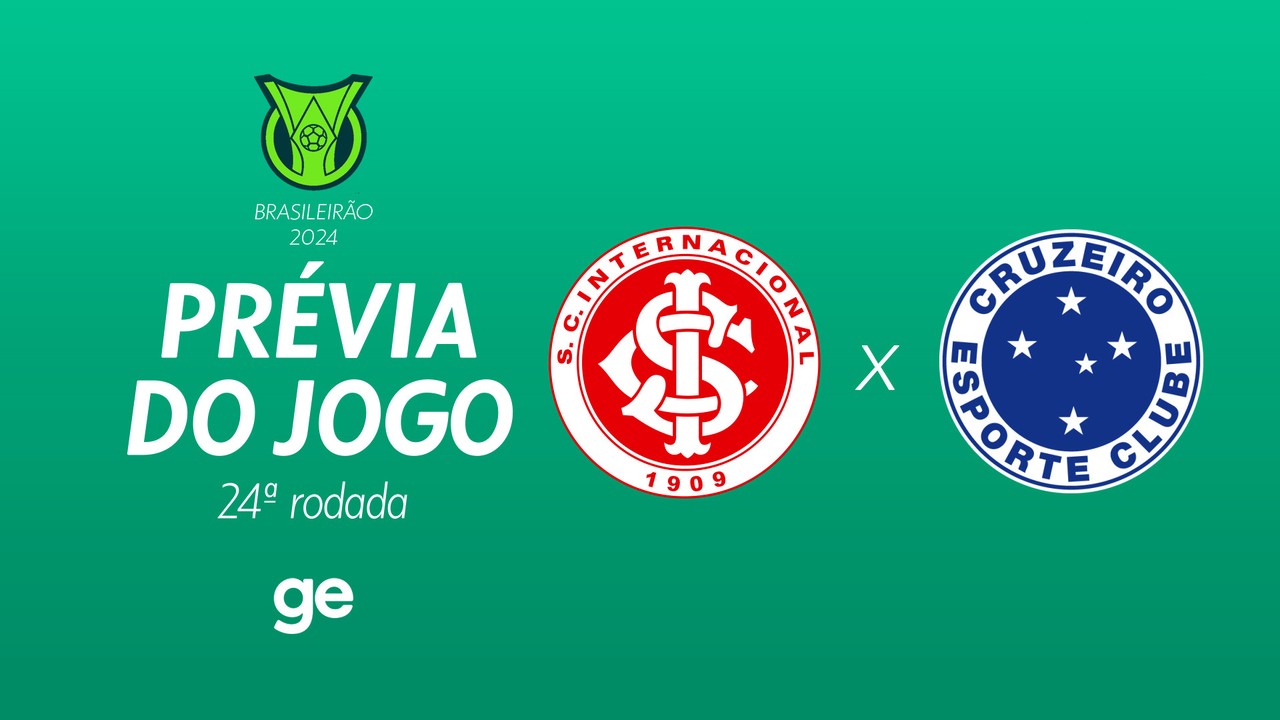 Internacional x Cruzeiro: saiba tudo sobre o jogo da 24ª rodada do Brasileirão Série A