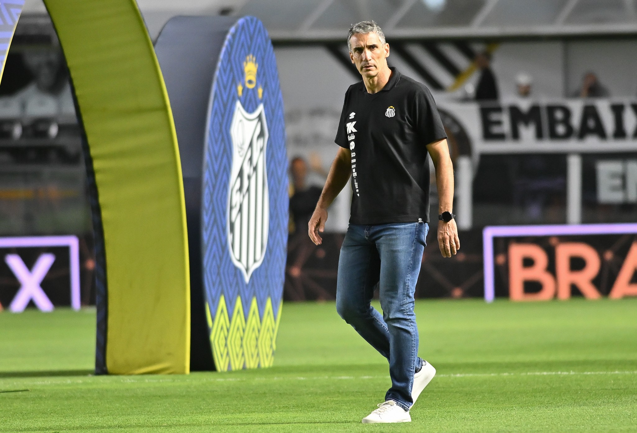 Vojvoda aceita protestos da torcida do Santos e lamenta: 