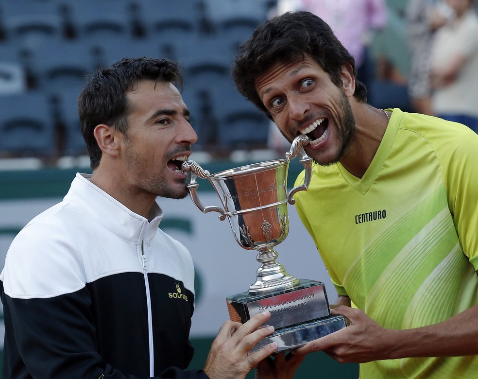 Marcelo Melo Roland Garros. Foto: AP 