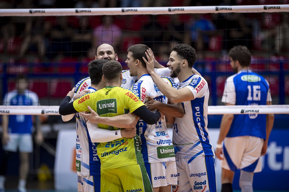 Cruzeiro, Campinas, Superliga Masculina — Foto: Agência i7/Sada Cruzeiro