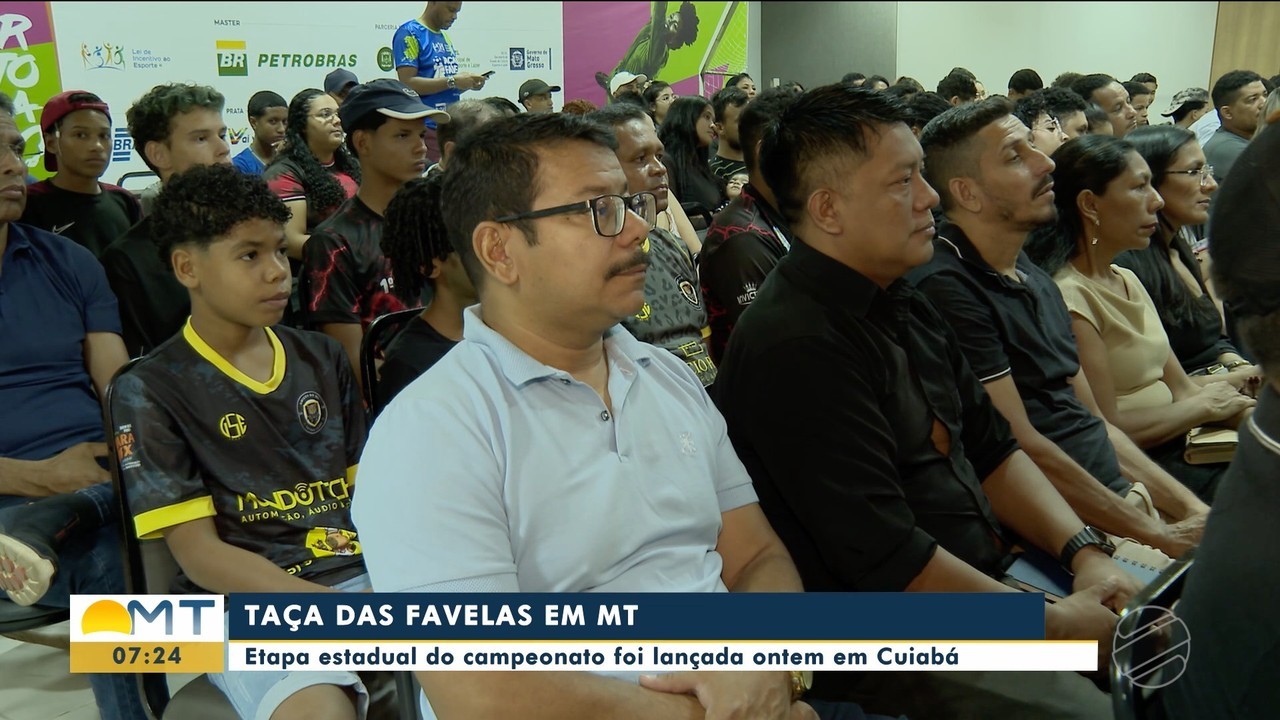 Taça das Favelas 2026 é lançada em Cuiabá com 28 equipes e atenção ao futebol das comunidades