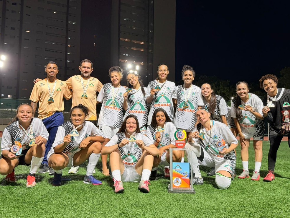 Time da Praia de Iracema campeão da Copa Guerreiras do Sol, futebol de areia