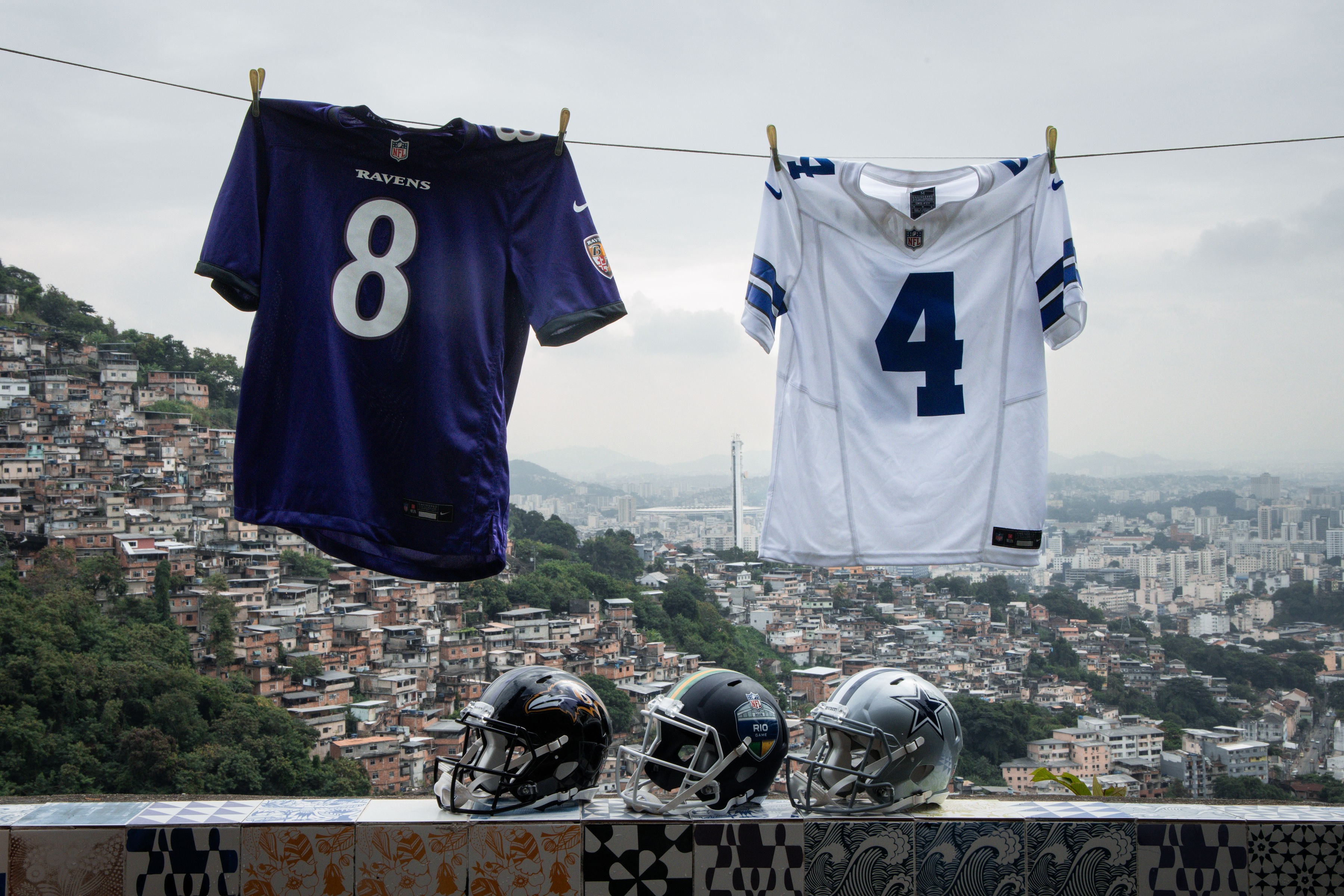 NFL anuncia parcerias comunitárias para jogo no Rio