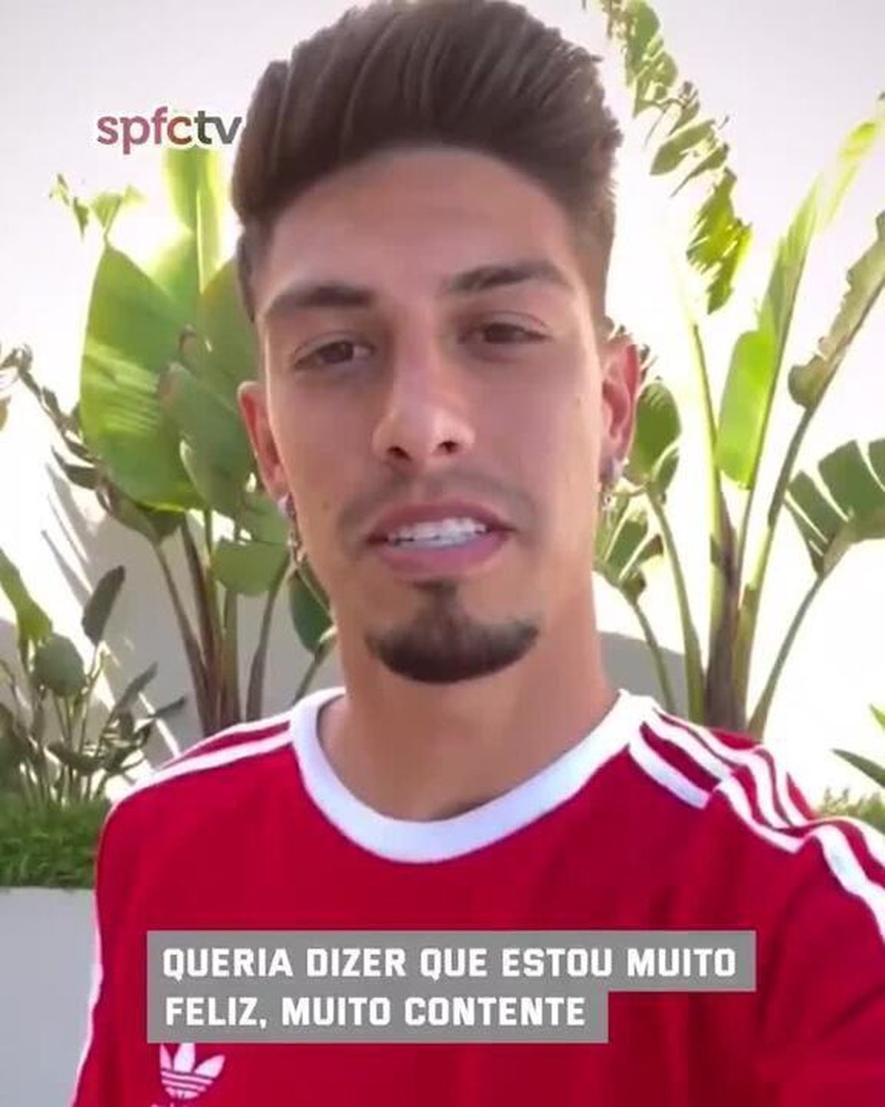 Rigoni veste camisa do São Paulo e recebe boas-vindas nas redes | Ge