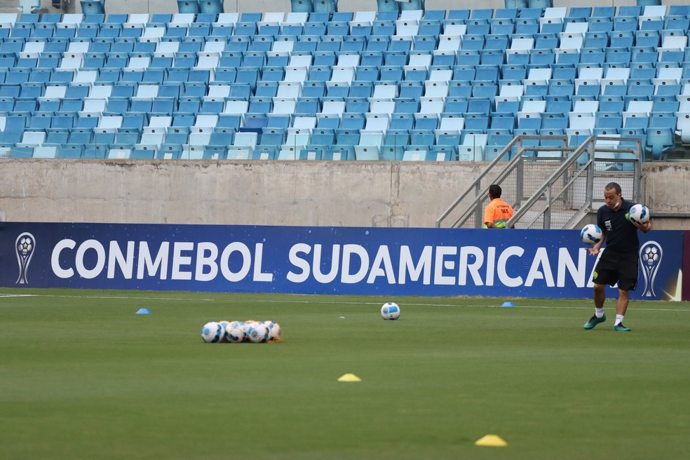 Cuiabá x Racing, Sul-Americana, Arena Pantanal — Foto: AssCom Dourado