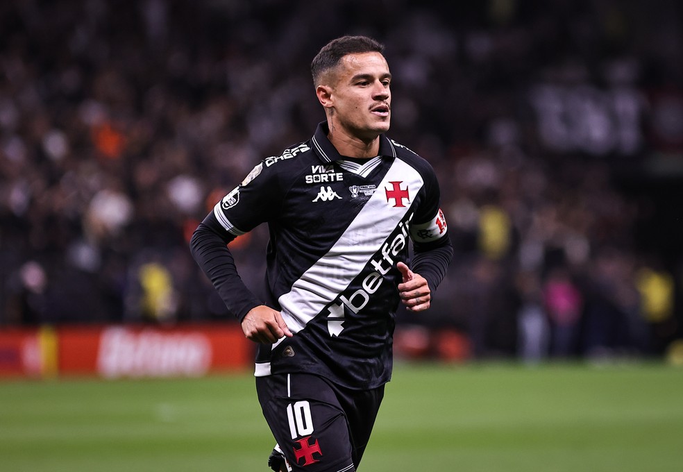 Coutinho em Vasco x Corinthians — Foto: Fabio Giannelli/AGIF