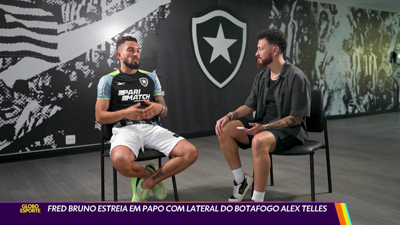 Fred Bruno estreiasite de apostas que da dinheiro para começarpapo com lateral do Botafogo Alex Telles