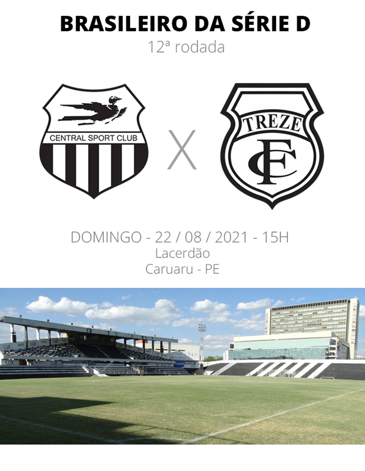 Classificações De Central Sport Club X Treze Futebol Clube