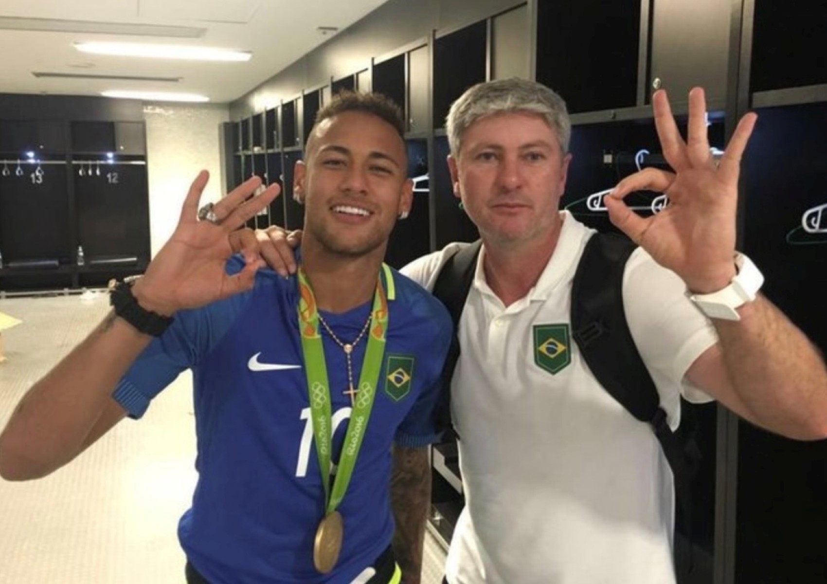 Odair Hellmann relembra momento inusitado de Neymar preso em elevador durante ouro olímpico