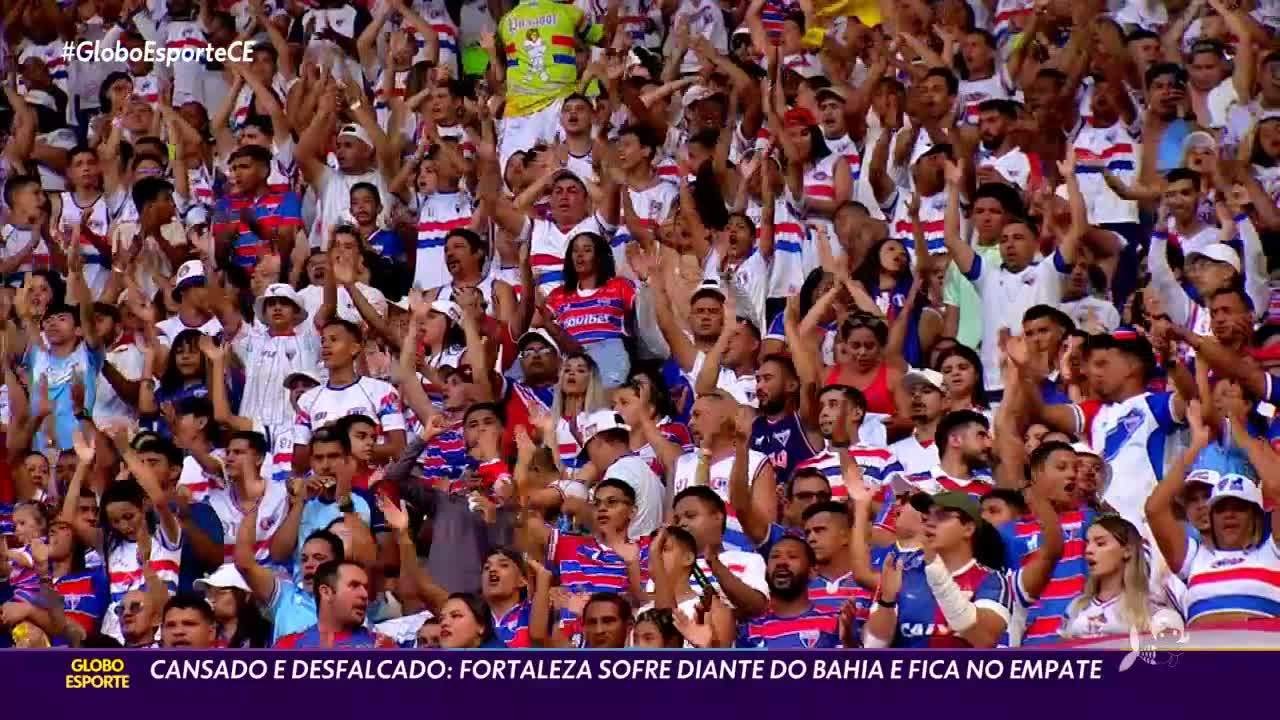 Fortaleza empata com Bahia pela Série A do Brasileiro