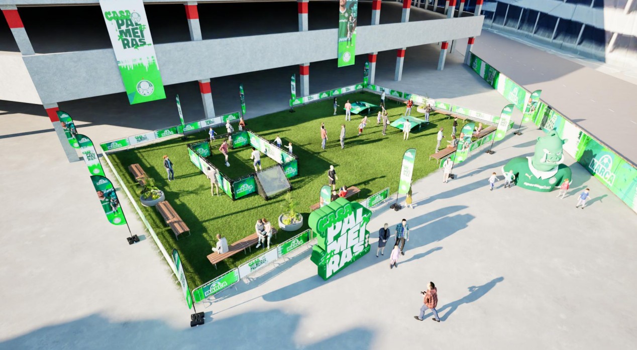 Palmeiras abre espaços para torcida em três cidades nos EUA durante Mundial de Clubes.