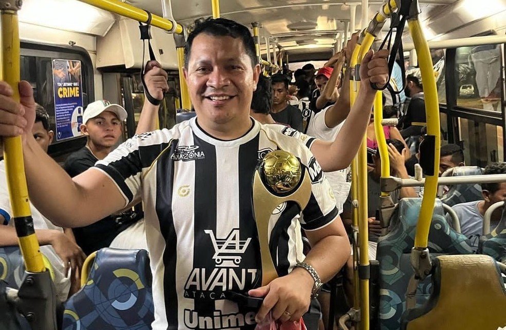 Junior Tapajós, presidente do São Raimundo — Foto: Redes Sociais