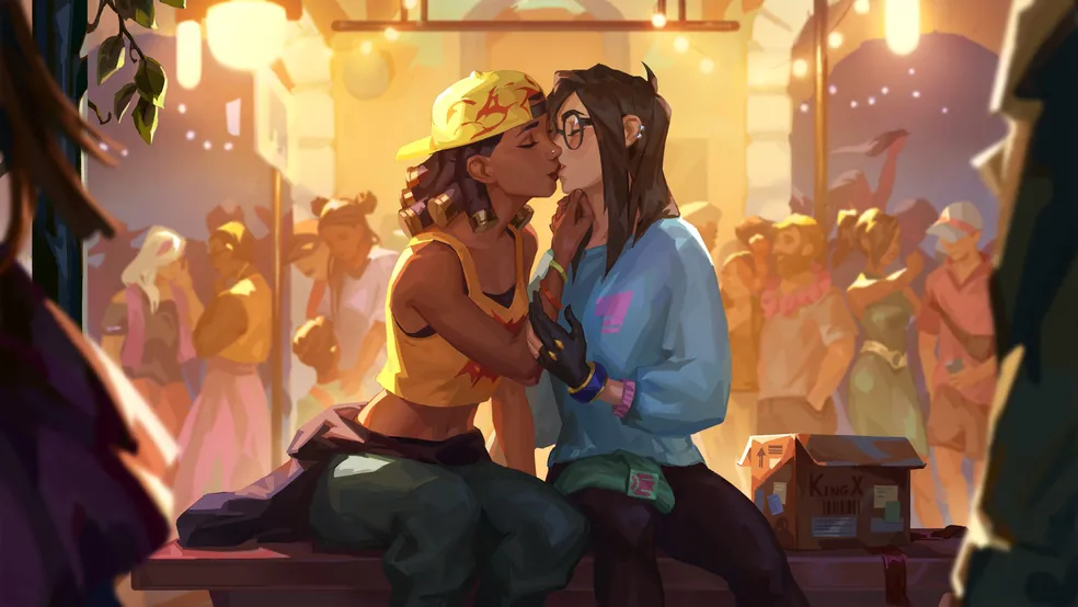 Luta Contra a LGBTfobia: Relembre personagens LGBTQIA+ nos games competitivos raze killjoy riot valorant.jpg