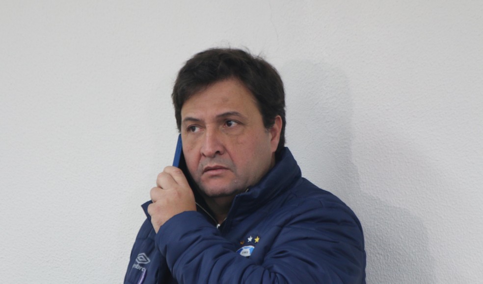 Alberto Guerra, presidente do Grêmio — Foto: Bruno Ravazzolli