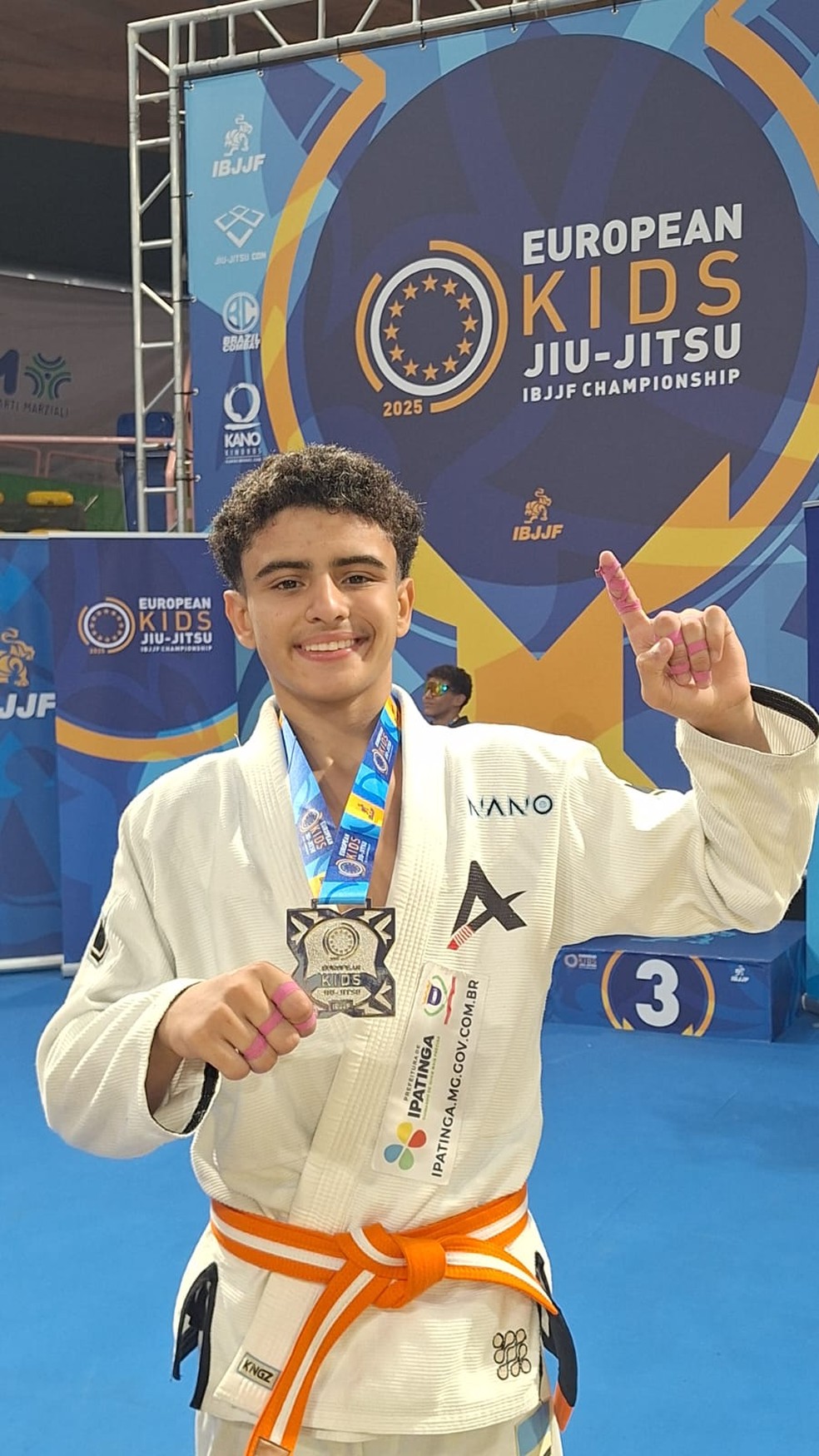 Atleta ipatinguense conquista medalha de prata no Campeonato