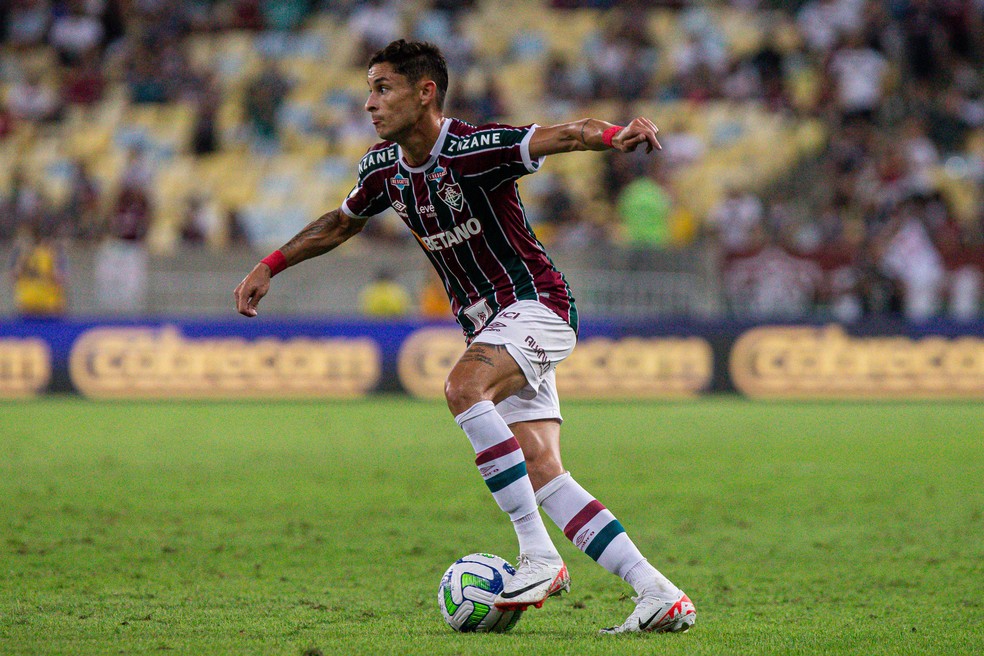 Diogo Barbosa em Fluminense x Cruzeiro — Foto: MARCELO GONÇALVES / FLUMINENSE FC