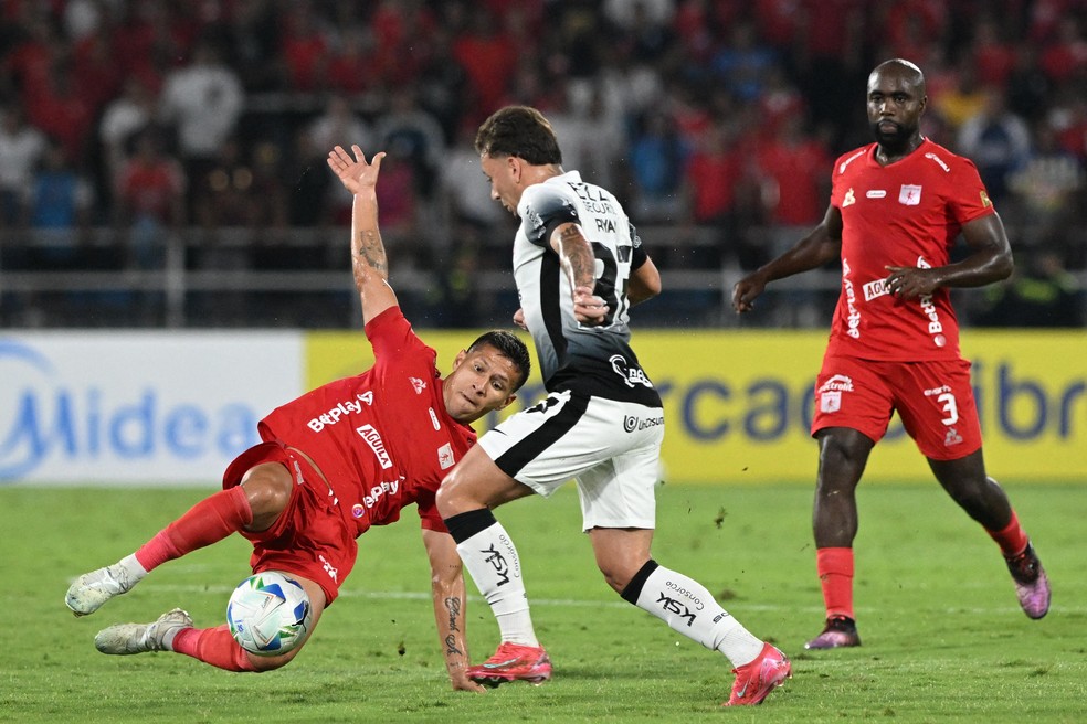 América de Cali x Corinthians — Foto: X / SudamericanaBR
