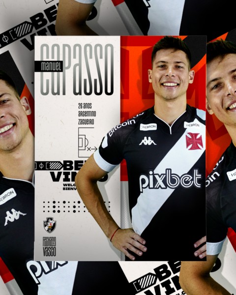Vasco anuncia Manuel Capasso, 11ª contratação para 2023 | Ge