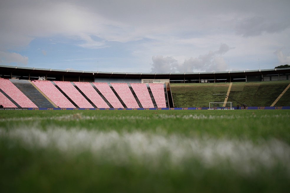 Tombense x Cruzeiro será no Parque do Sabiá — Foto: Matheus Lima/Vasco