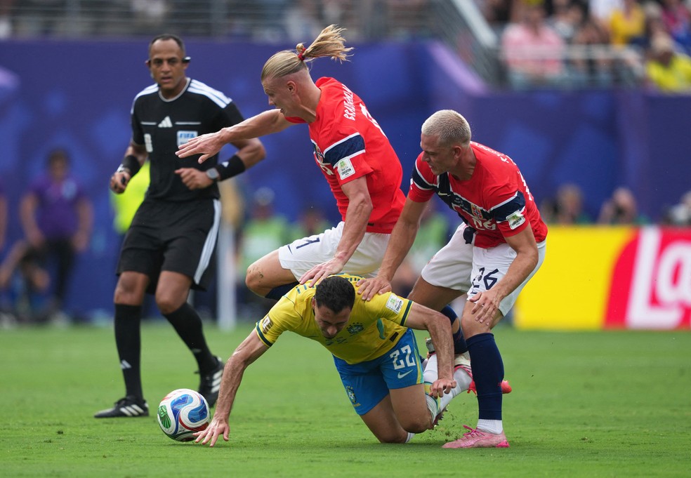 Eliminação do Brasil: Martinelli, Haaland e Ryerson em disputa