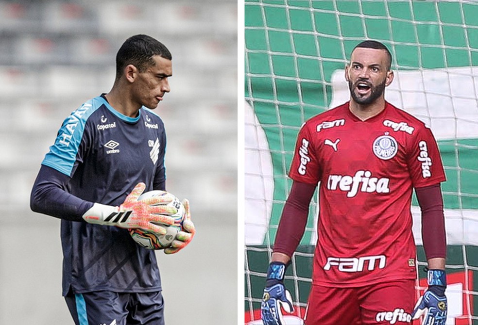 Weverton tem números próximos aos pênaltis de Prass no Palmeiras