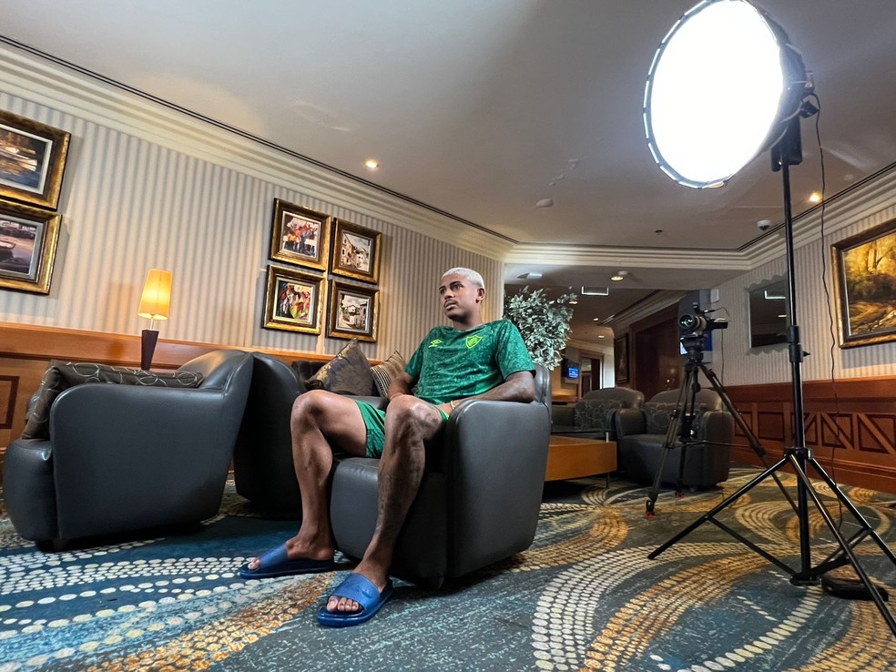 John Kennedy em entrevista exclusiva ao ge — Foto: Gustavo Garcia