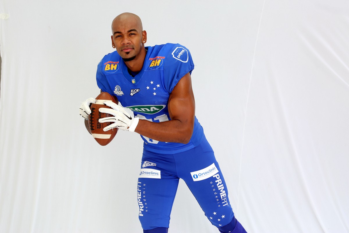 Jogador de futebol americano do Cruzeiro fará testes em peneira da NFL, futebol  americano