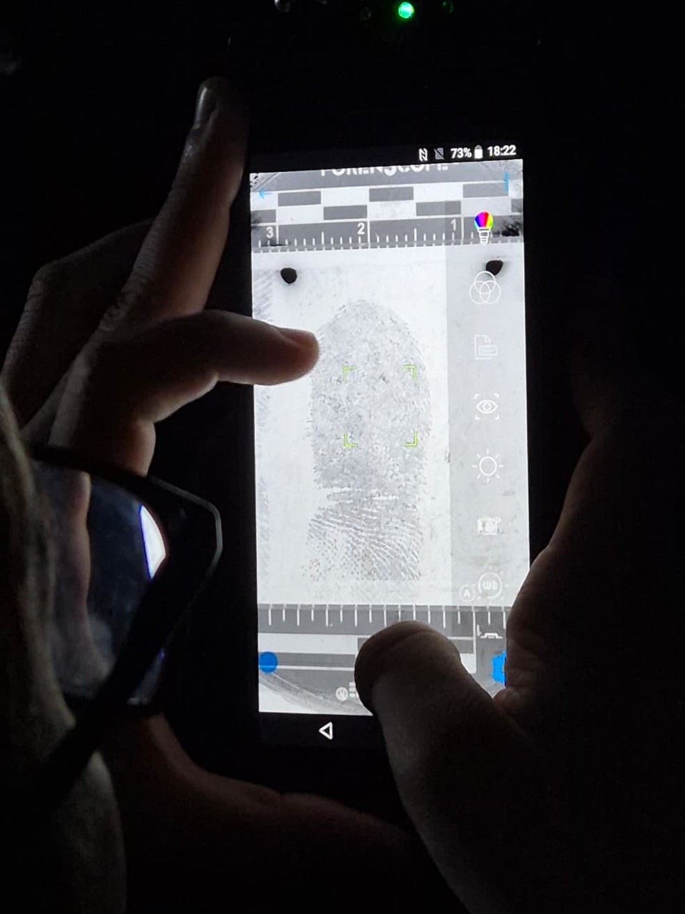 Digitais serão cruzados com dados das carteiras de identidade para identificação dos torcedores