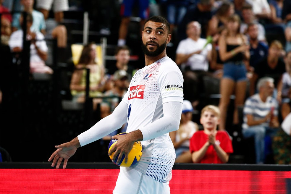 Ngapeth, craque francês de vôlei, está com coronavírus