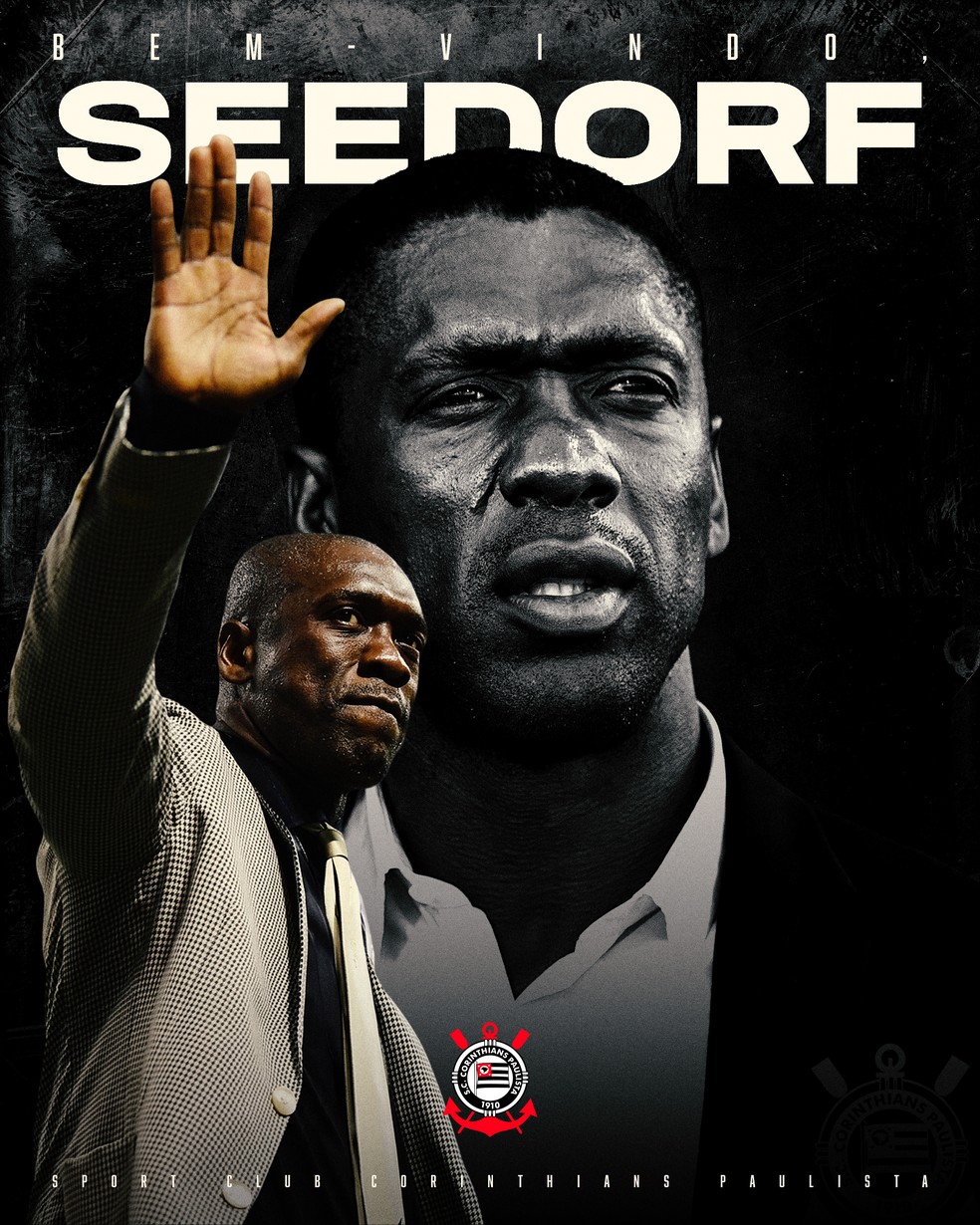 Corinthians anuncia Seedorf � Foto: Divulga��o / Corinthians