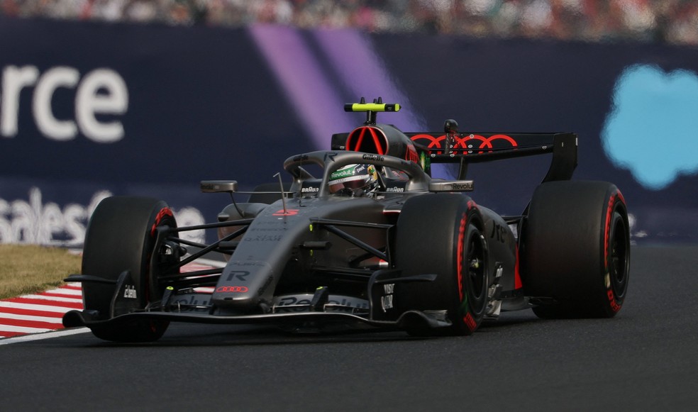 Gabriel Bortoleto no GP do Japão de F1 2026 — Foto: Issei Kato/Reuters