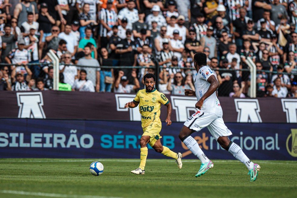 Danielzinho durante Operário-PR x Mirassol  — Foto: Pedro Zacchi/Ag. Mirassol