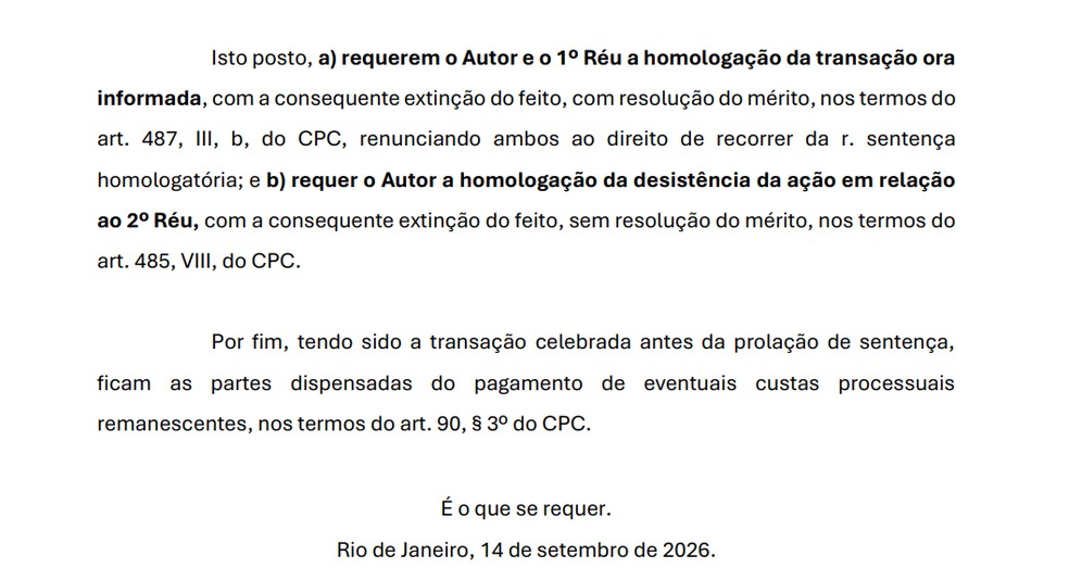 Processo entre Flamengo e Guerrero — Foto: Reprodução