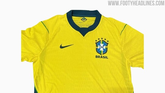 Camisa da seleção brasileira: site vaza imagens do uniforme da Copa do Mundo 2026