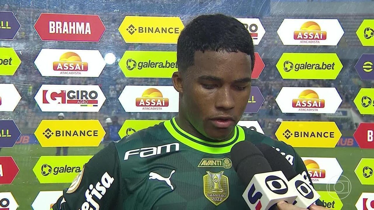 Endrick admite abatimento do Palmeiras após a Libertadores: 
