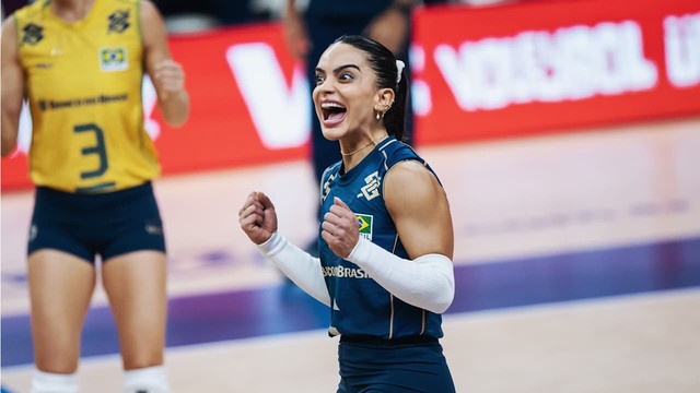 VNL Bélgica x Brasil