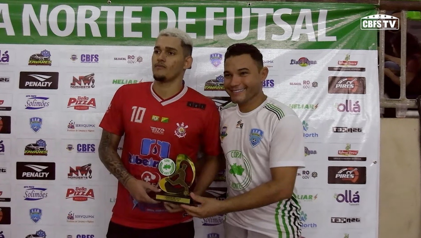 Com 14 gols em jogo da Copa Norte, pivô acreano supera recorde da Copa do Mundo de Futsal