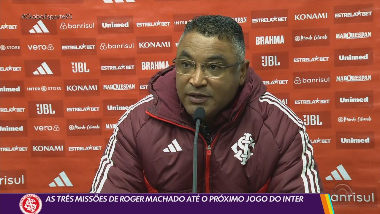 Veja as três missõesbônus bet nacionalRoger Machado até o próximo jogo do Inter