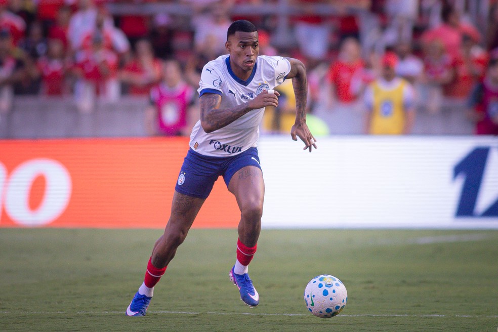 Jean Lucas Bahia Inter Internacional — Foto: Maxi Franzoi/AGIF