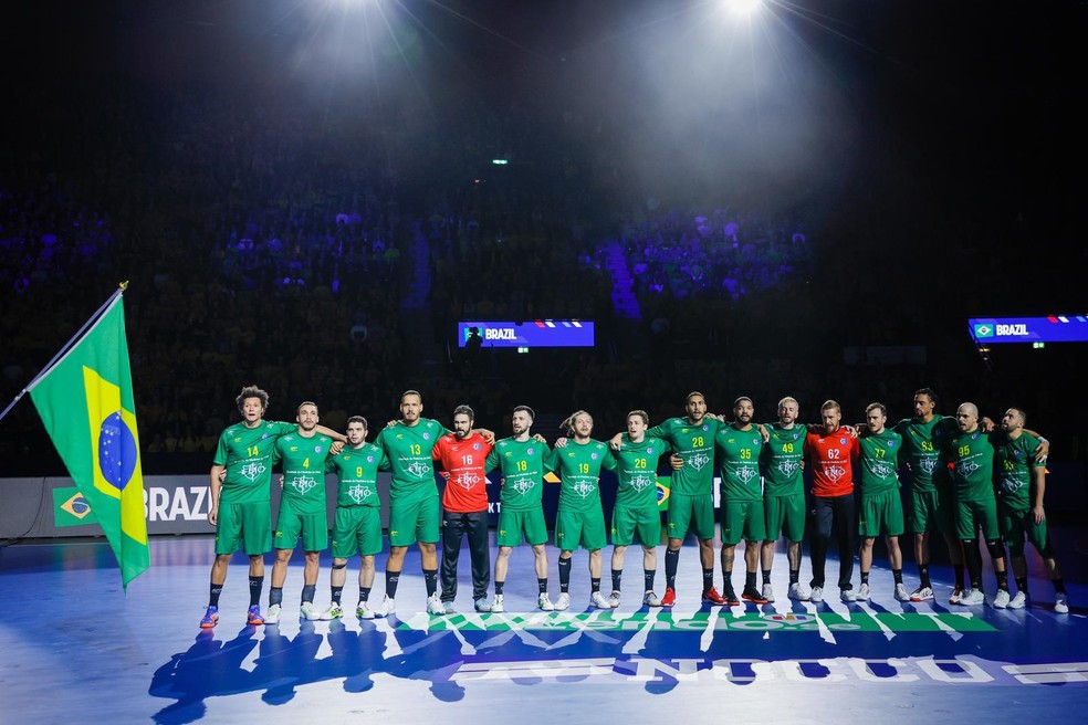 Brasil vence Cabo Verde e avança em 2º do grupo no Mundial de handebol, handebol