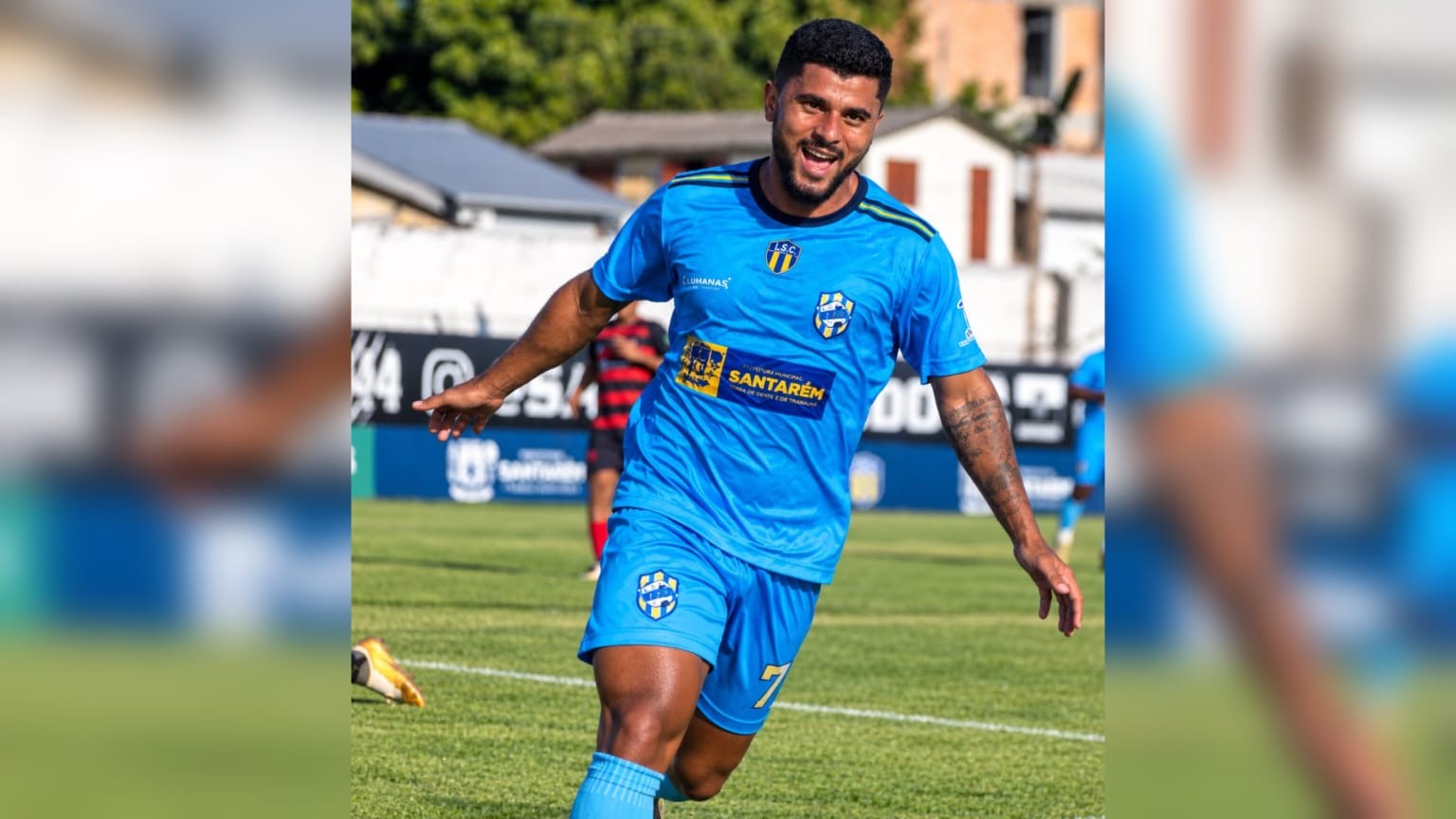 "Fizemos história", celebra Tavinho após hat-trick e goleada histórica do Planalto nas quartas de final do Santareno Principal