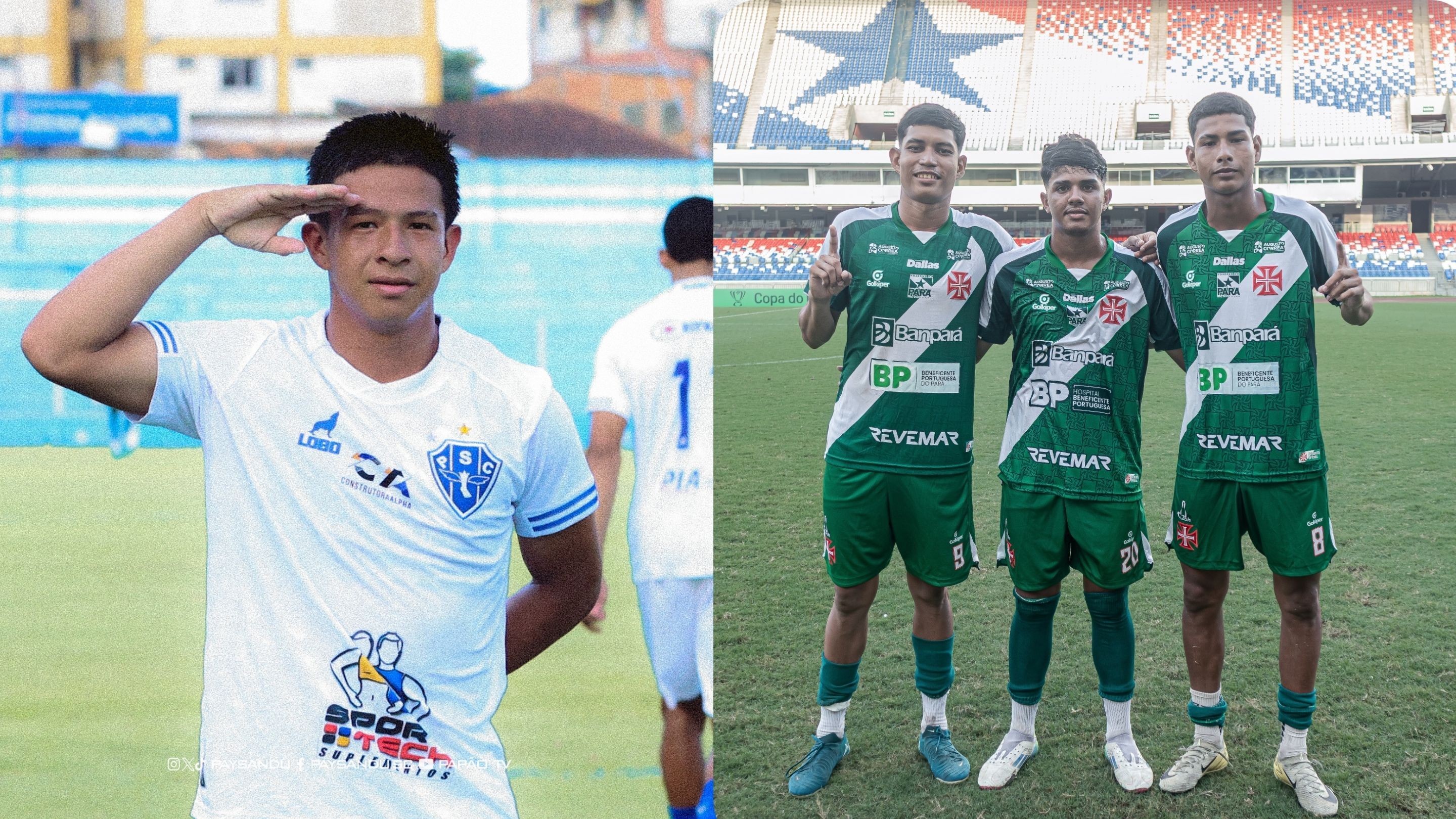 Classificados, Paysandu e Tuna conhecem adversários na 2ª fase da Copa do Brasil sub-20