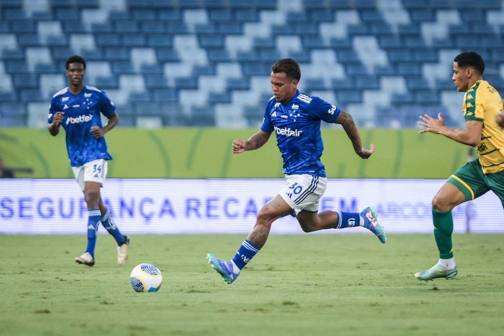 Cuiabá x Cruzeiro; Gabriel Veron — Foto: Gustavo Aleixo/Cruzeiro