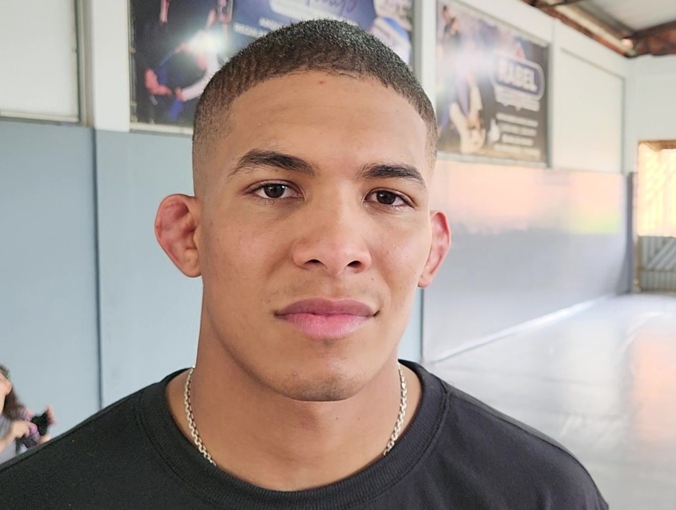 Matheus Camilo, atleta acreano de MMA — Foto: Reprodução/Rede Amazônica Acre